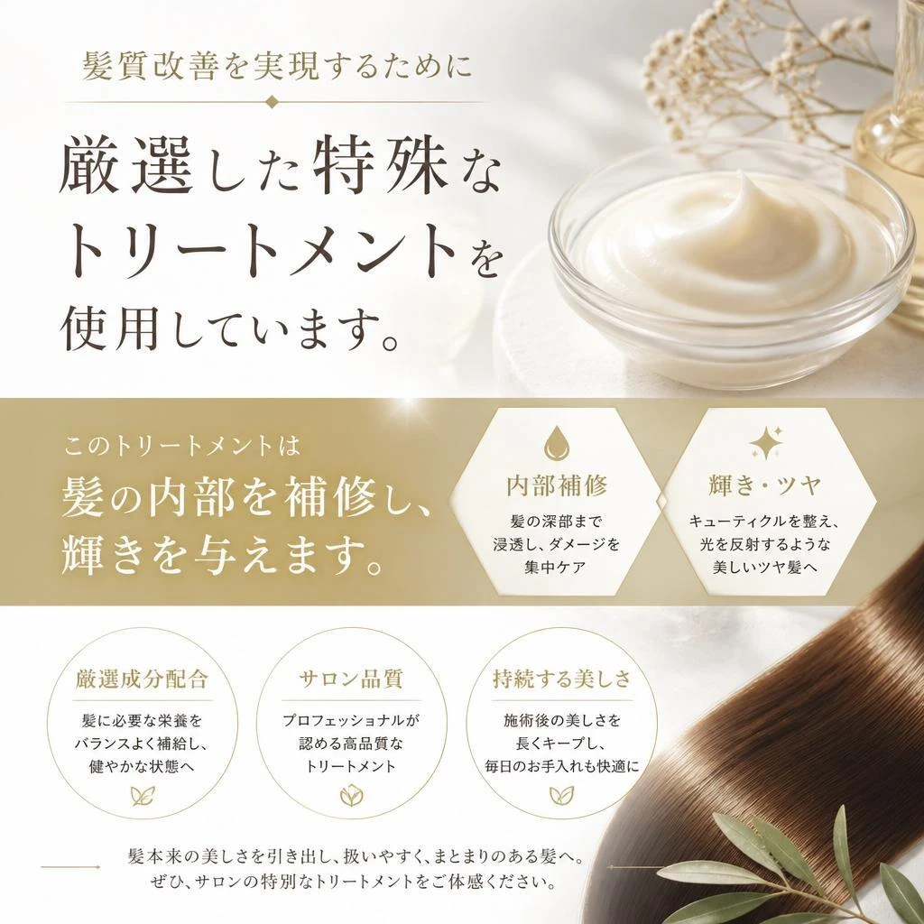 艶やかな髪の秘密